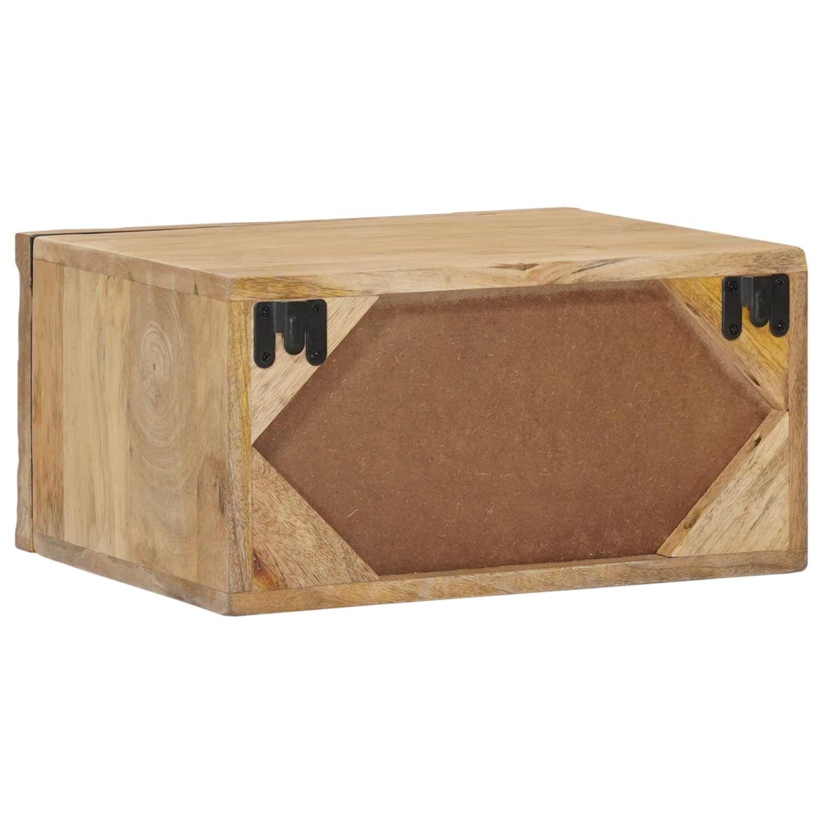 vidaXL Χειροποίητο Κομοδίνο Καφέ Τίκ 40 x 30 x 20 εκ