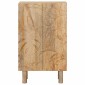 vidaXL Highboard 53 x 30 x 90 εκ Στερεό Ξύλο Μάνγκο και Μηχανικά Ξύλα