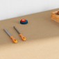 vidaXL Εργαστηριακός πάγκος με ράφι Μαύρο 115 x 55 x 91 εκ