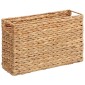 vidaXL Καλάθια Μαγazines 2 τμχ. Υάκινθος νερού 39 x 14 x 25 εκ Φυσικό