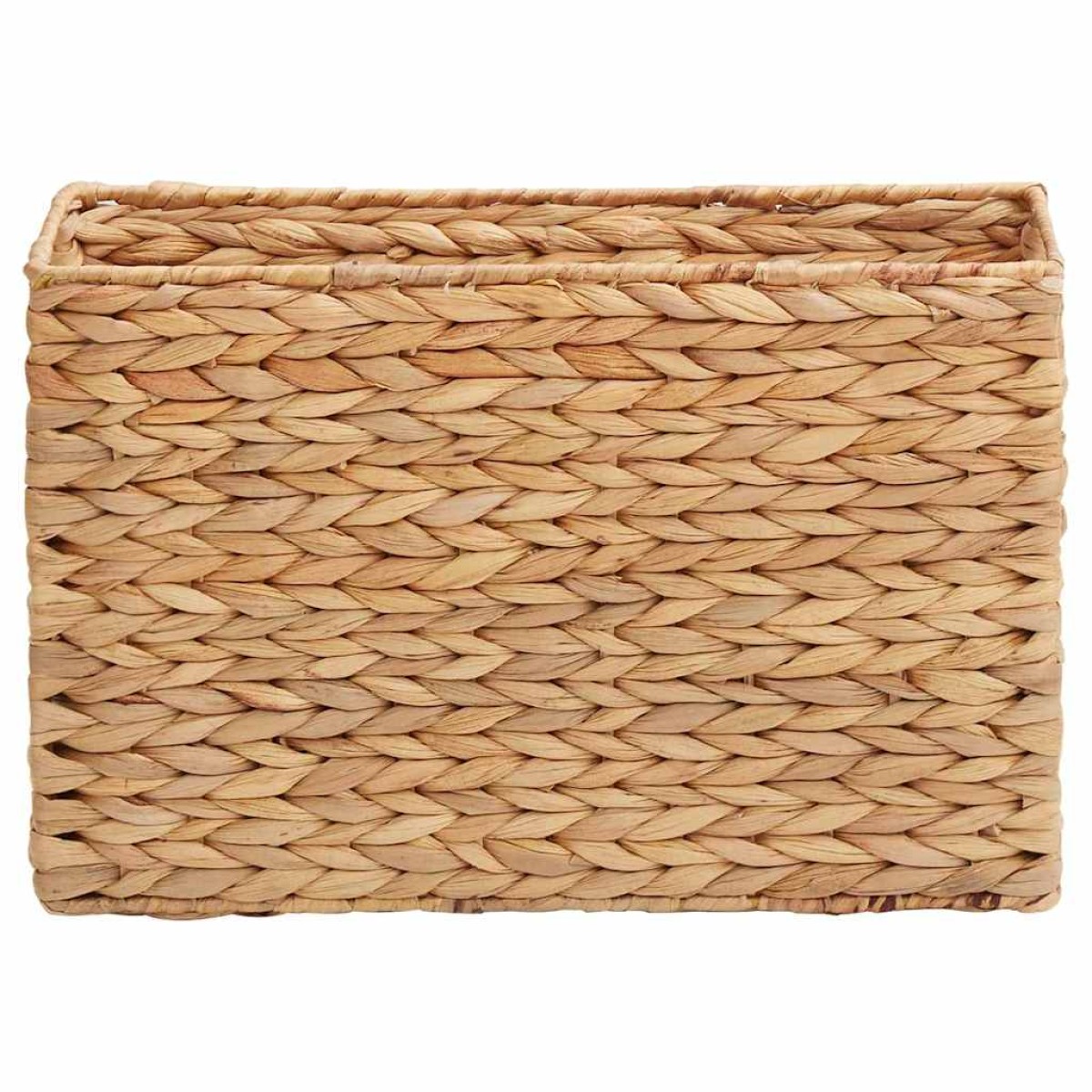 vidaXL Καλάθια Μαγazines 2 τμχ. Υάκινθος νερού 39 x 14 x 25 εκ Φυσικό