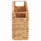 vidaXL Καλάθια Μαγazines 2 τμχ. Υάκινθος νερού 39 x 14 x 25 εκ Φυσικό