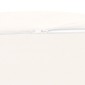 vidaXL Μαξιλάρι Ποδιών Λευκό 68 x 40 x 21,5 εκ PU Αφρός