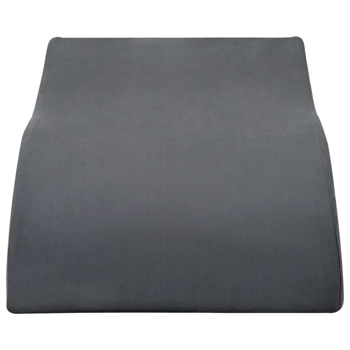 vidaXL Μαξιλάρι Ποδιών Γκρι 68 x 41 x 21 εκ PU Αφρός