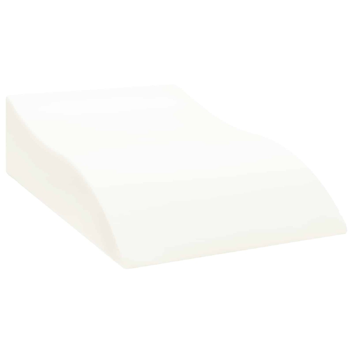 vidaXL Μαξιλάρι Ποδιών Λευκό 68 x 40 x 18 εκ. PU Αφρός