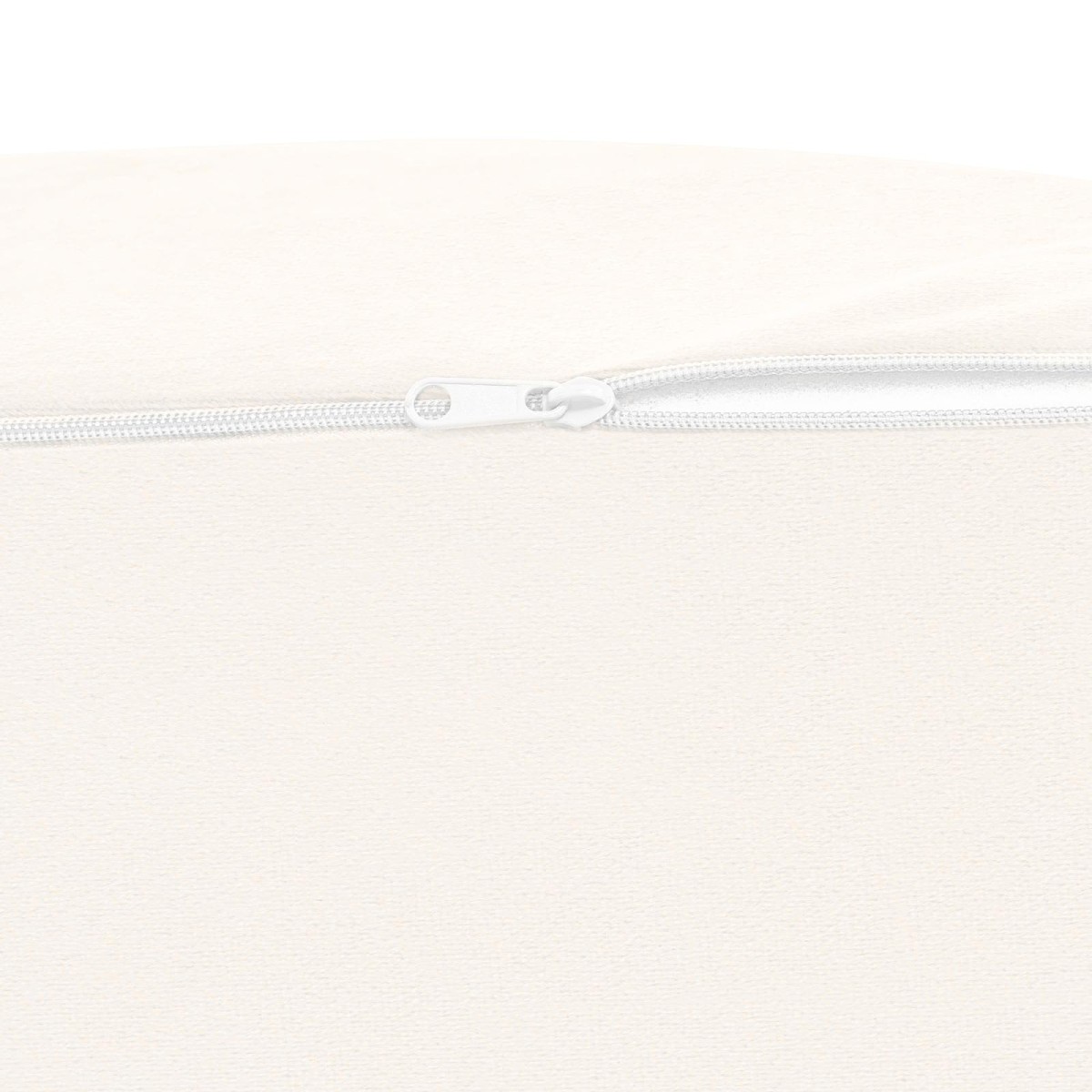 vidaXL Μαξιλάρι Ποδιών Λευκό 68 x 40 x 18 εκ. PU Αφρός