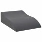 vidaXL Μαξιλάρι Ποδιών Γκρι 68 x 40 x 18 εκ. PU Αφρός