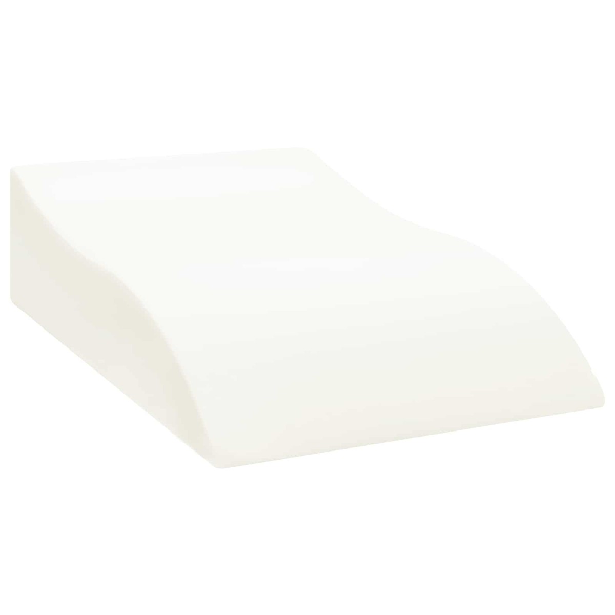 vidaXL Μαξιλάρι Ποδιών Γκρι 68 x 40 x 18 εκ. PU Αφρός
