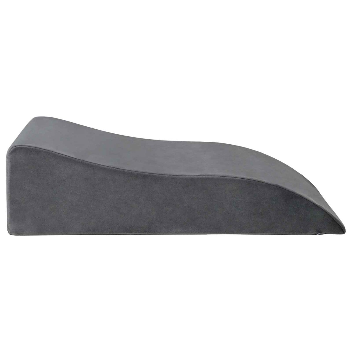 vidaXL Μαξιλάρι Ποδιών Γκρι 68 x 40 x 18 εκ. PU Αφρός