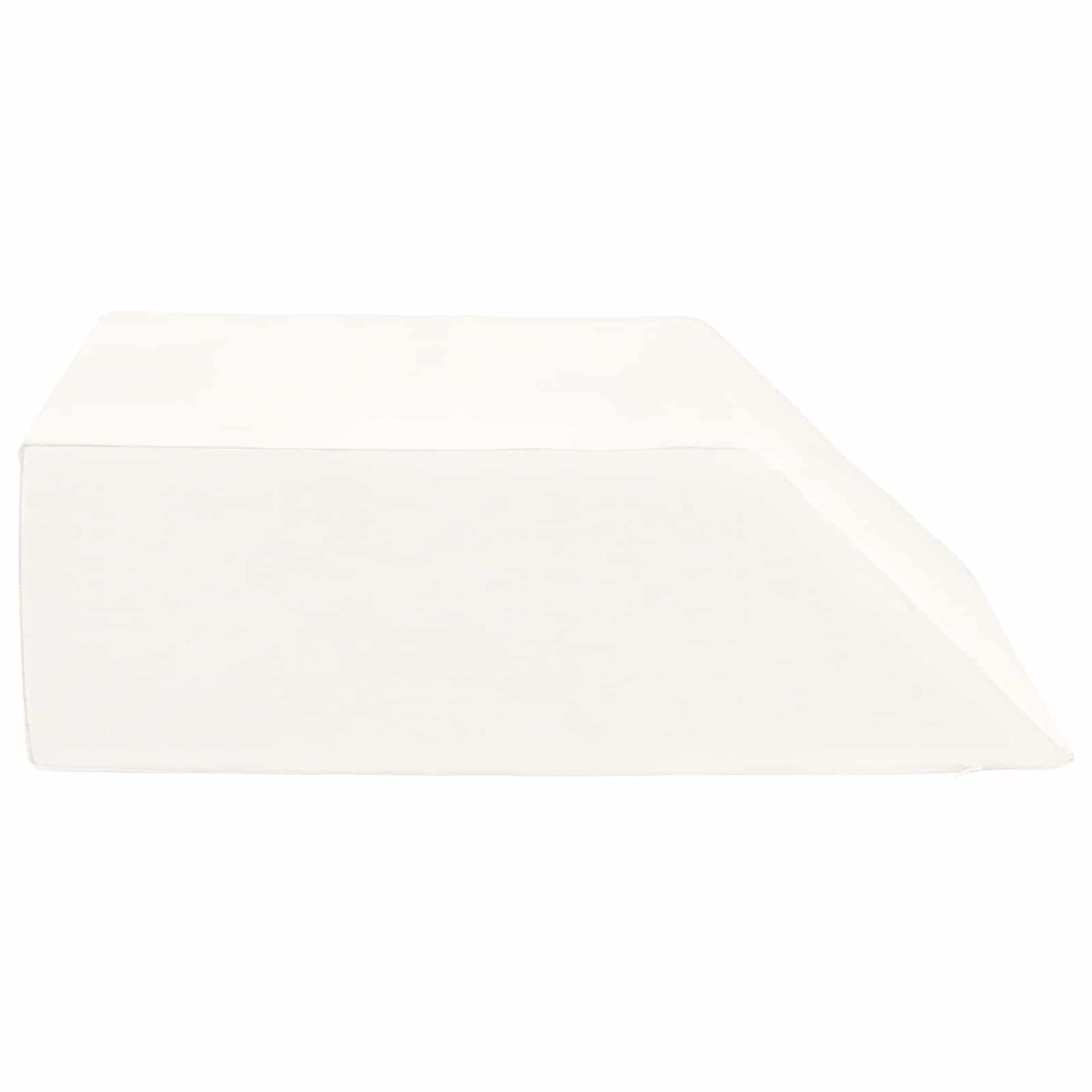 vidaXL Μαξιλάρι Ποδιών Μονόχρωμο Λευκό 63 x 52 x 19,5 εκ PU Αφρός
