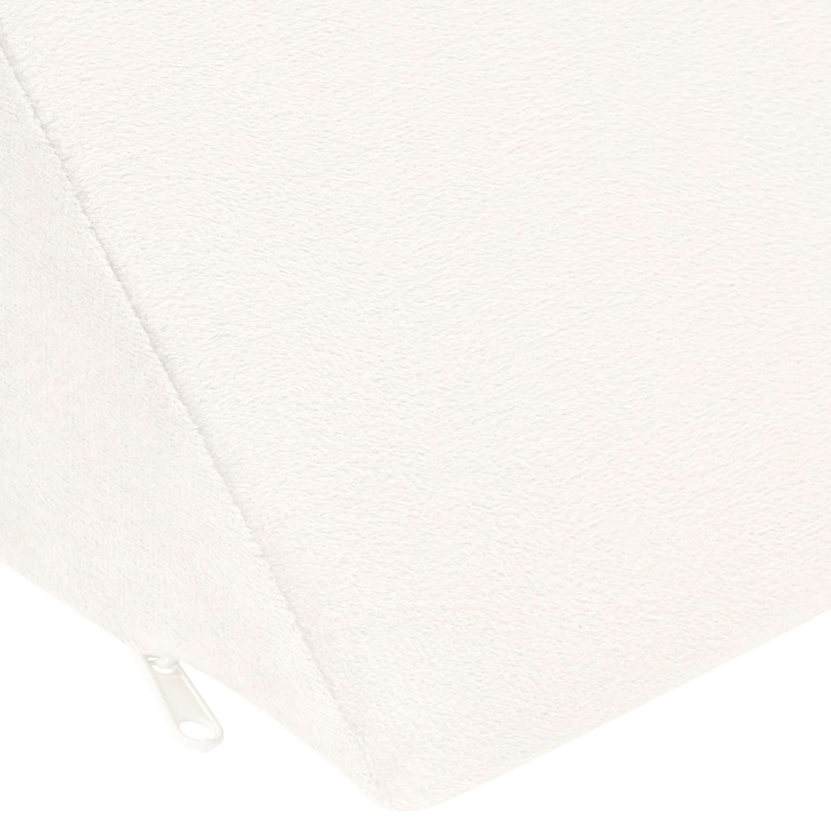 vidaXL Μαξιλάρι Ποδιών Μονόχρωμο Λευκό 68 x 25 x 21,5 εκ PU Αφρός