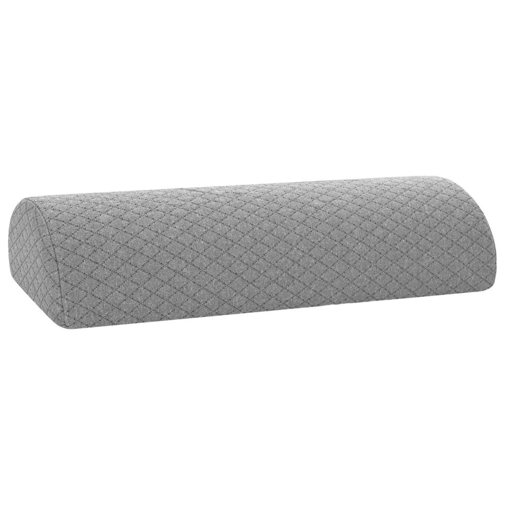 vidaXL Μαξιλάρι Ποδιών Γεωμετρικό Γκρι 52 x 20 x 11 εκ Αφρός Μνήμης