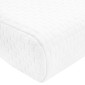 vidaXL Μαξιλάρι Ύπνου Μονόχρωμο Λευκό 80 x 40 x 12,5 εκ Αφρός Μνήμης
