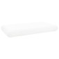 vidaXL Μαξιλάρι Ύπνου Μονόχρωμο Λευκό 70 x 36 x 6,5 εκ Αφρός Μνήμης