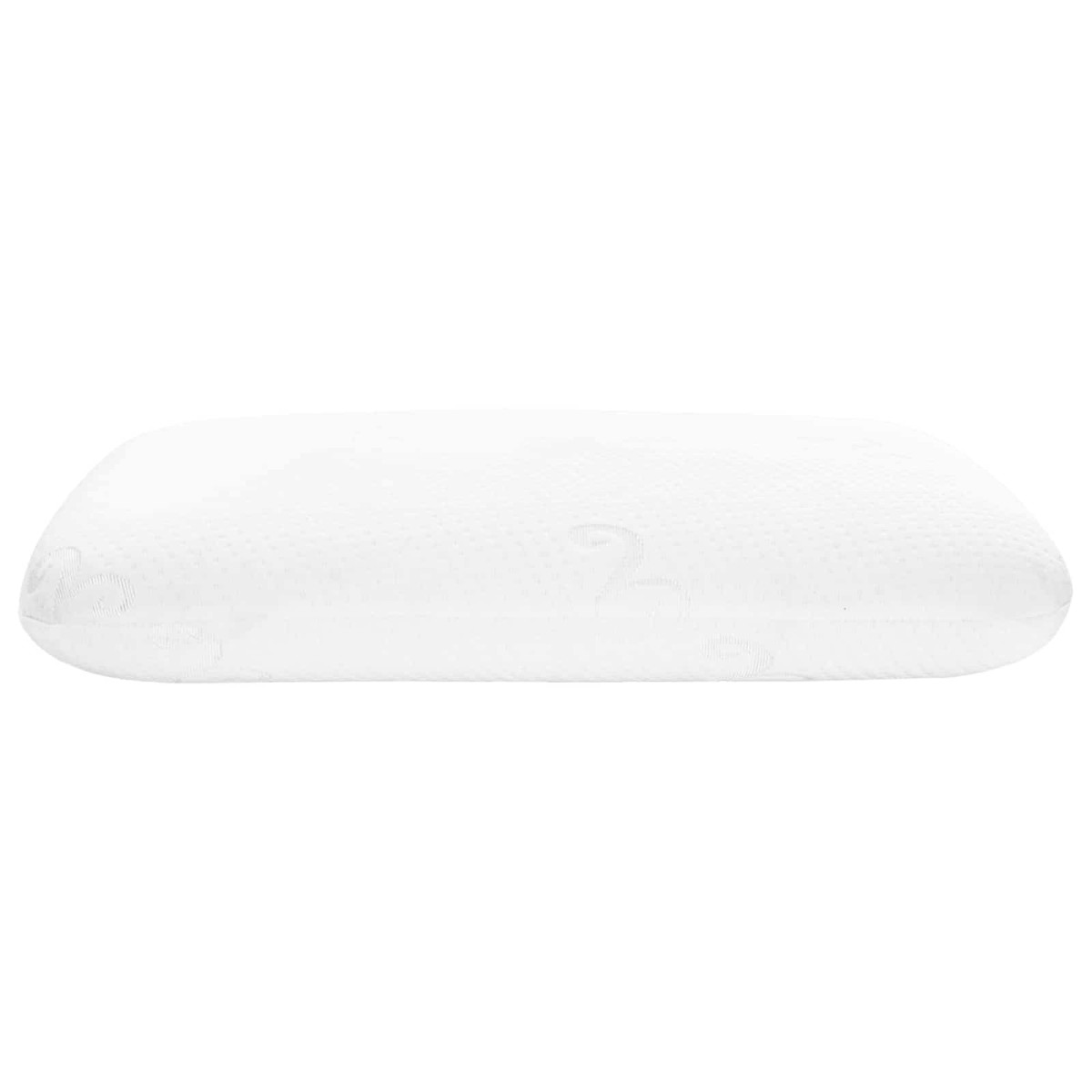 vidaXL Μαξιλάρι Ύπνου Μονόχρωμο Λευκό 60 x 40 x 10,5 εκ Αφρός Μνήμης