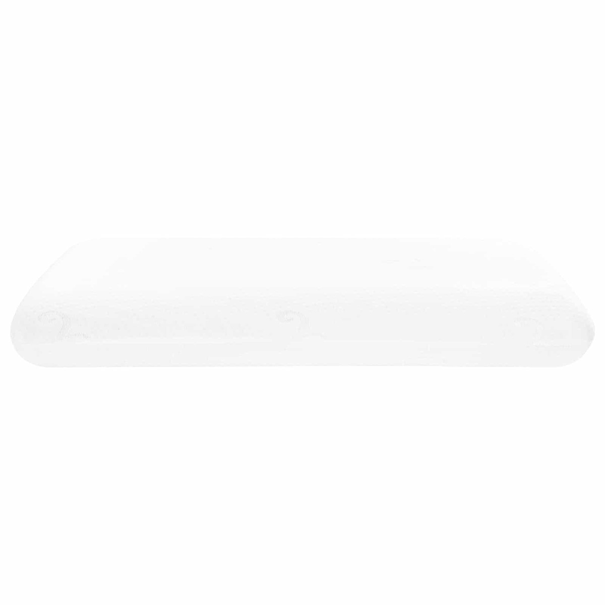 vidaXL Μαξιλάρι Ύπνου Μονόχρωμο Λευκό 74 x 39 x 13 εκ. Αφρός Μνήμης