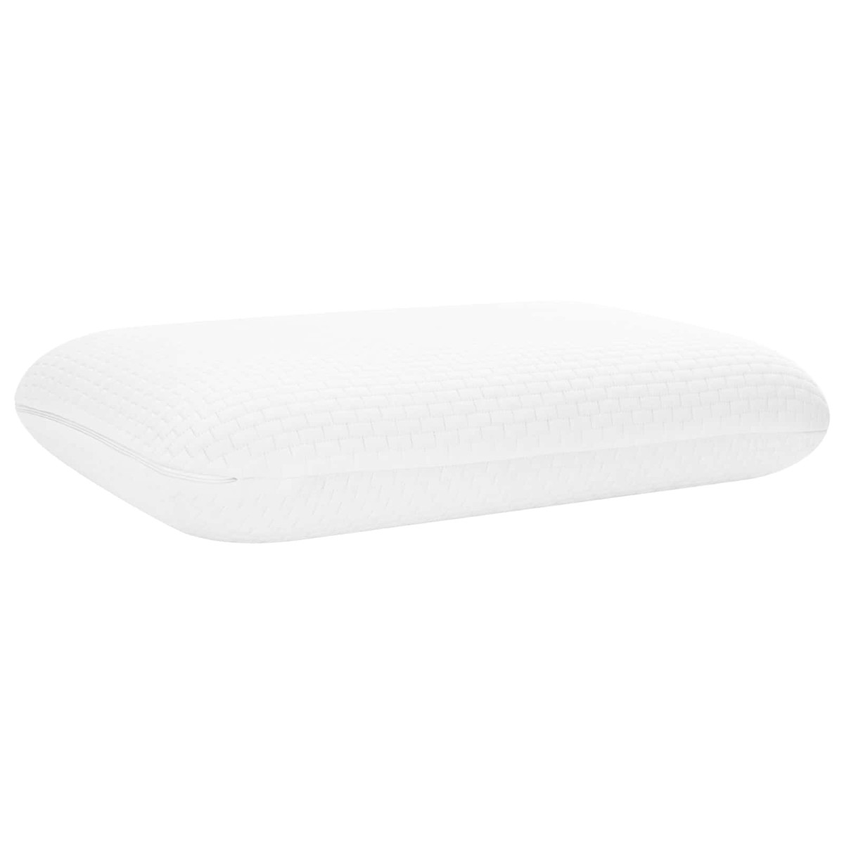 vidaXL Μαξιλάρι Ύπνου Μονόχρωμο Λευκό 60 x 40 x 13 εκ. Αφρός Μνήμης
