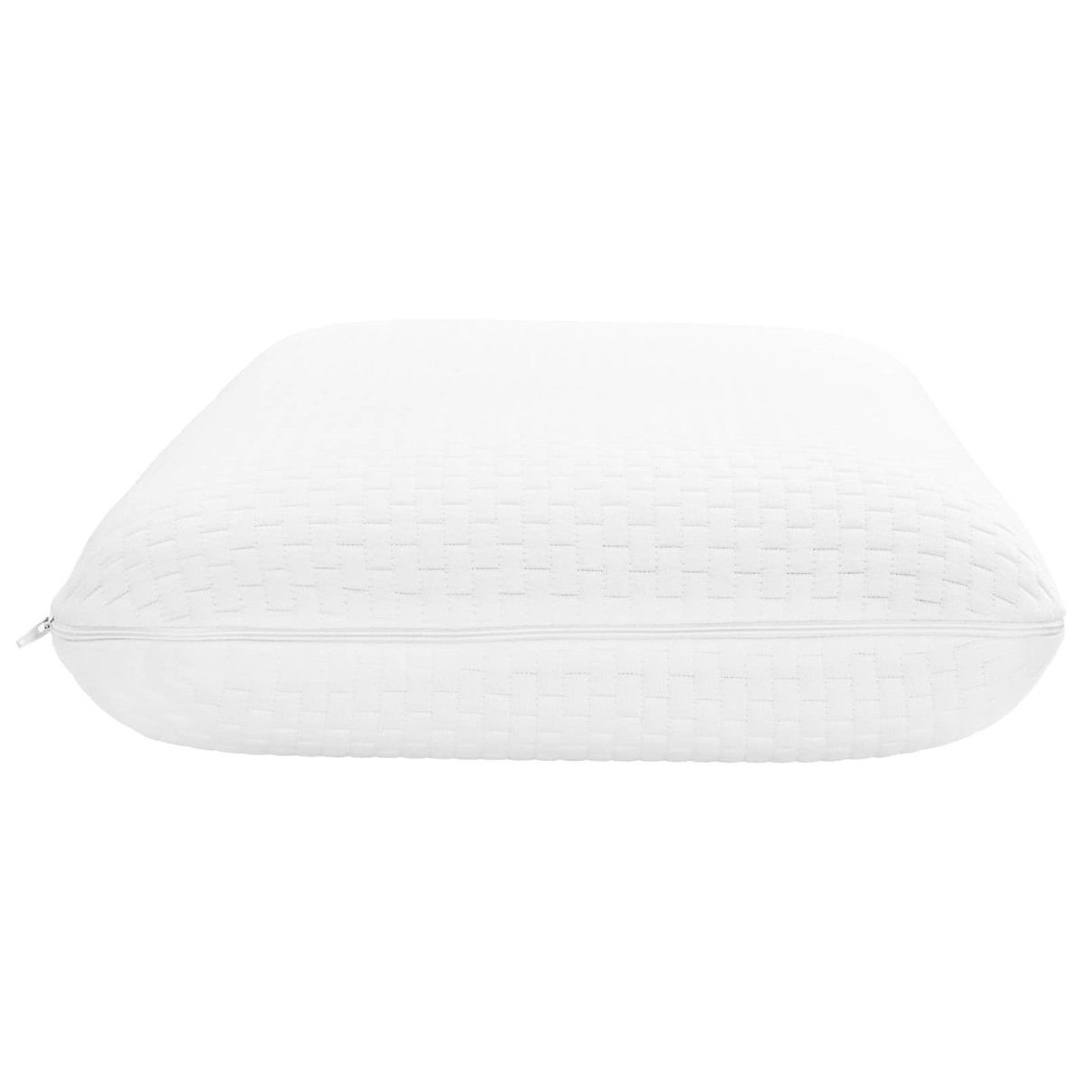 vidaXL Μαξιλάρι Ύπνου Μονόχρωμο Λευκό 60 x 40 x 10 εκ Αφρός Μνήμης