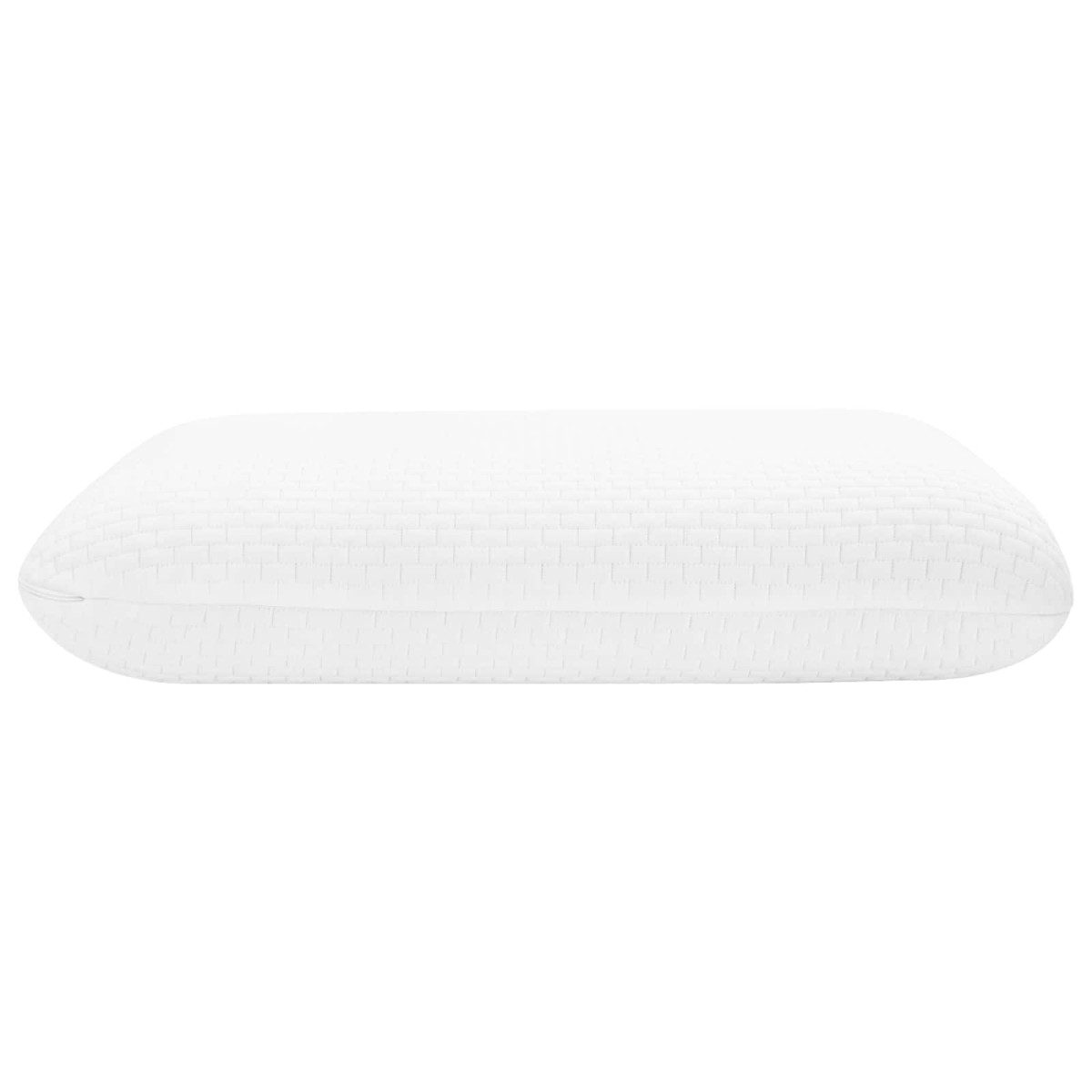vidaXL Μαξιλάρι Ύπνου Μονόχρωμο Λευκό 74 x 39 x 13 εκ. Αφρός Μνήμης