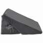 vidaXL Μαξιλάρι Γωνίας Γκρι 55 x 55 x 26 εκ. Αφρός Μνήμης