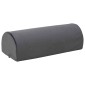 vidaXL Μαξιλάρι Στήριξης Ποδιών Γκρι 42 x 18 x 13 εκ PU Αφρός