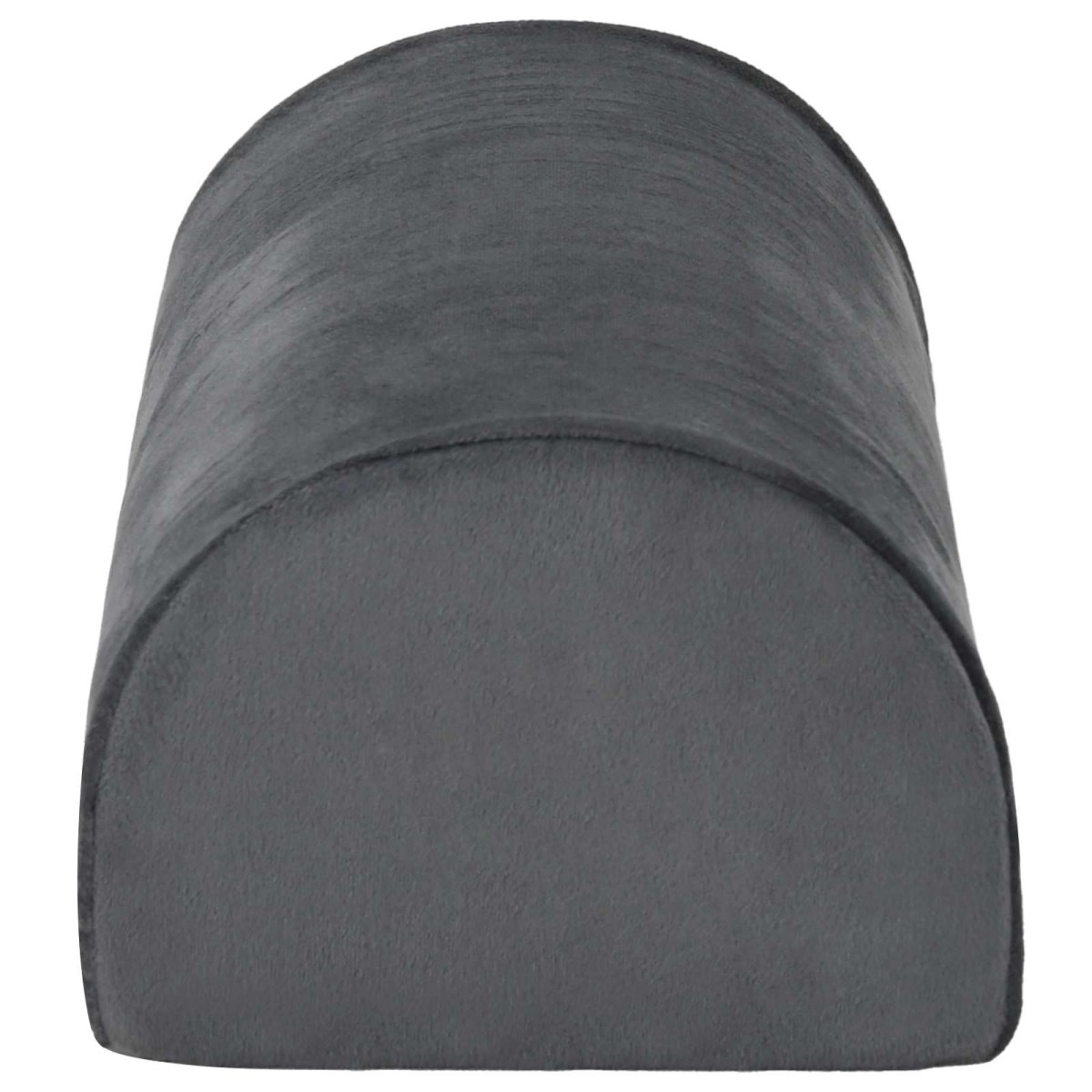 vidaXL Μαξιλάρι Στήριξης Ποδιών Γκρι 42 x 18 x 13 εκ PU Αφρός