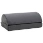 vidaXL Μονόχρωμο Γκρι 44 x 29 x 17 εκ. PU Αφρός