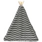 vidaXL Teepee για κατοικίδια με μαξιλάρι 60 x 60 x 70 cm Πολυεστέρας