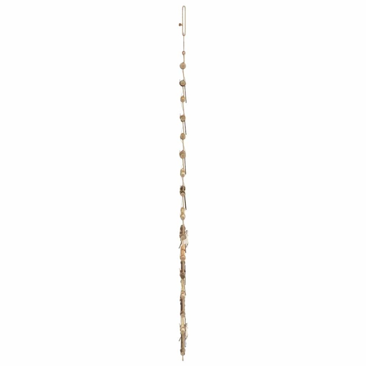 vidaXL Χριστουγεννιάτικο Δέντρο με 50 LED Φυσικό 120 cm ξύλο φράξου