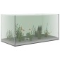 vidaXL Ενυδρείο με αποθήκευση Διαφανές 60 x 30 x 30 cm Γυαλί