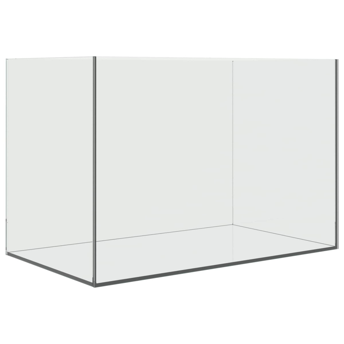 vidaXL Ενυδρείο με αποθήκευση Διαφανές 60 x 35 x 40 εκ. Γυαλί