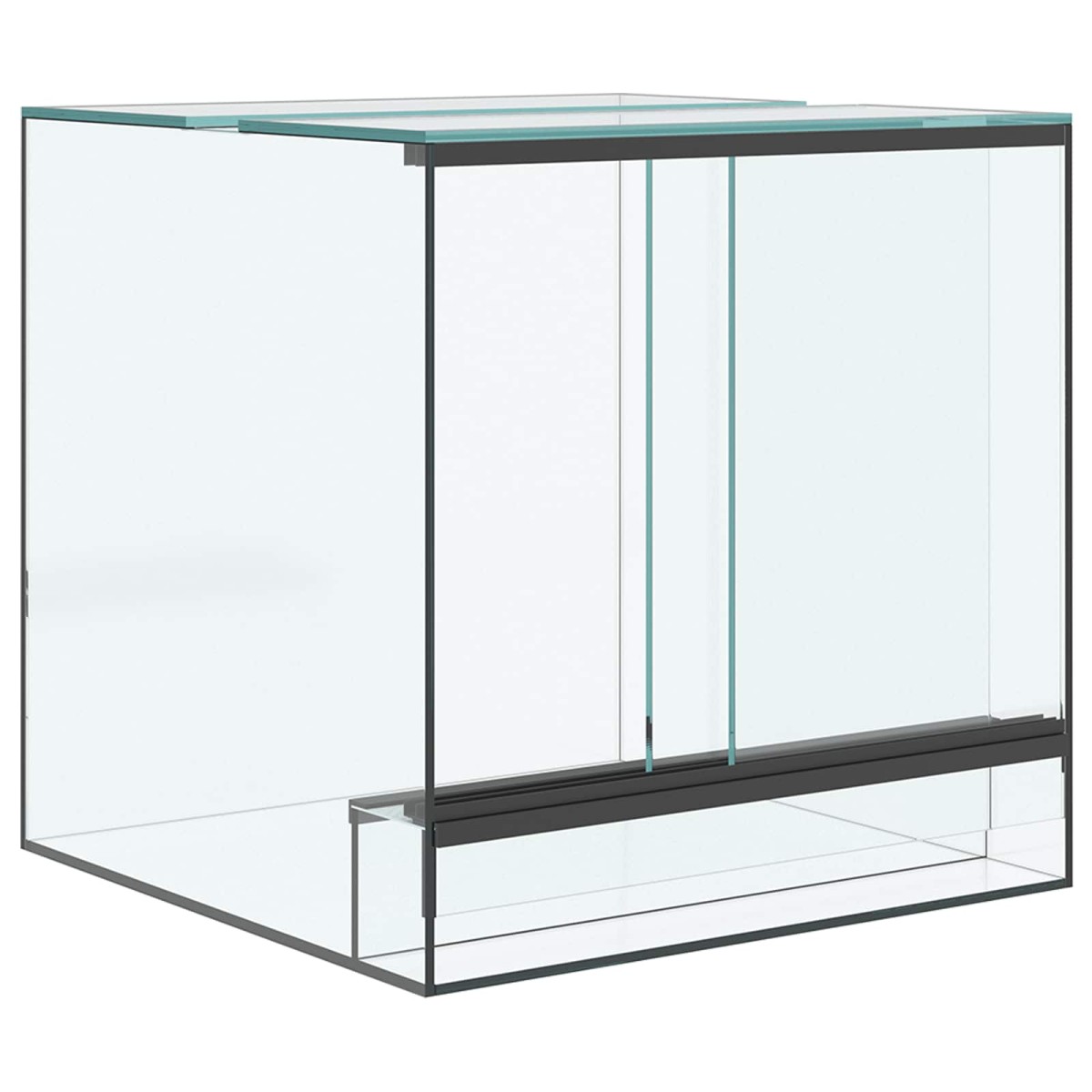 vidaXL Terrarium με αποθήκευση Διαφανές 30 x 30 x 30 cm Γυαλί
