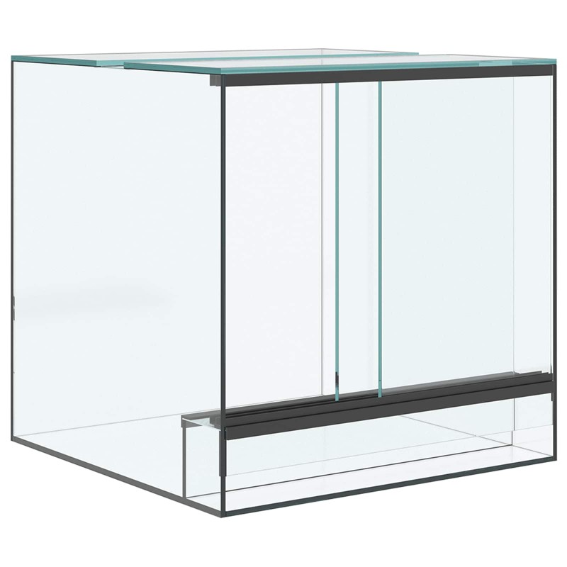 vidaXL Terrarium με αποθήκευση Διαφανές 30 x 30 x 30 cm Γυαλί