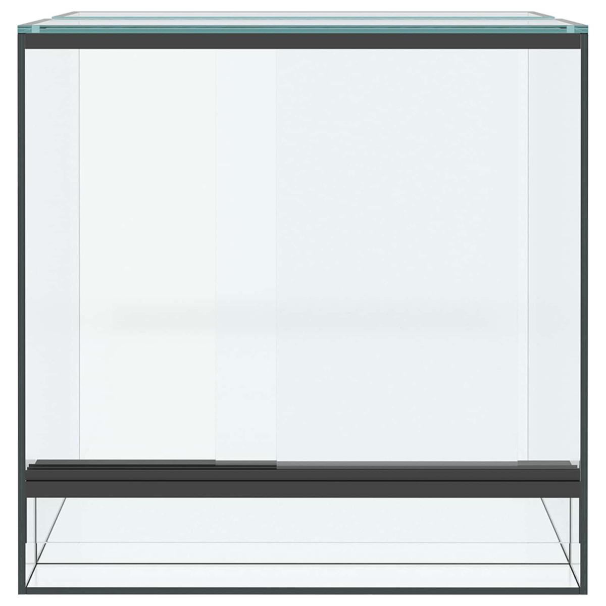 vidaXL Terrarium με αποθήκευση Διαφανές 30 x 30 x 30 cm Γυαλί