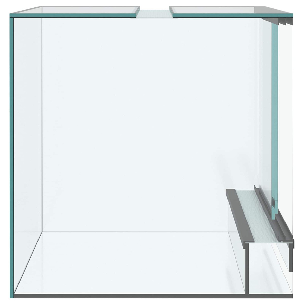vidaXL Terrarium με αποθήκευση Διαφανές 30 x 30 x 30 cm Γυαλί