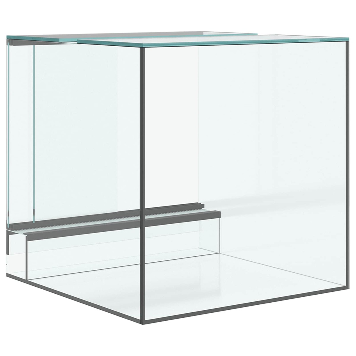 vidaXL Terrarium με αποθήκευση Διαφανές 30 x 30 x 30 cm Γυαλί