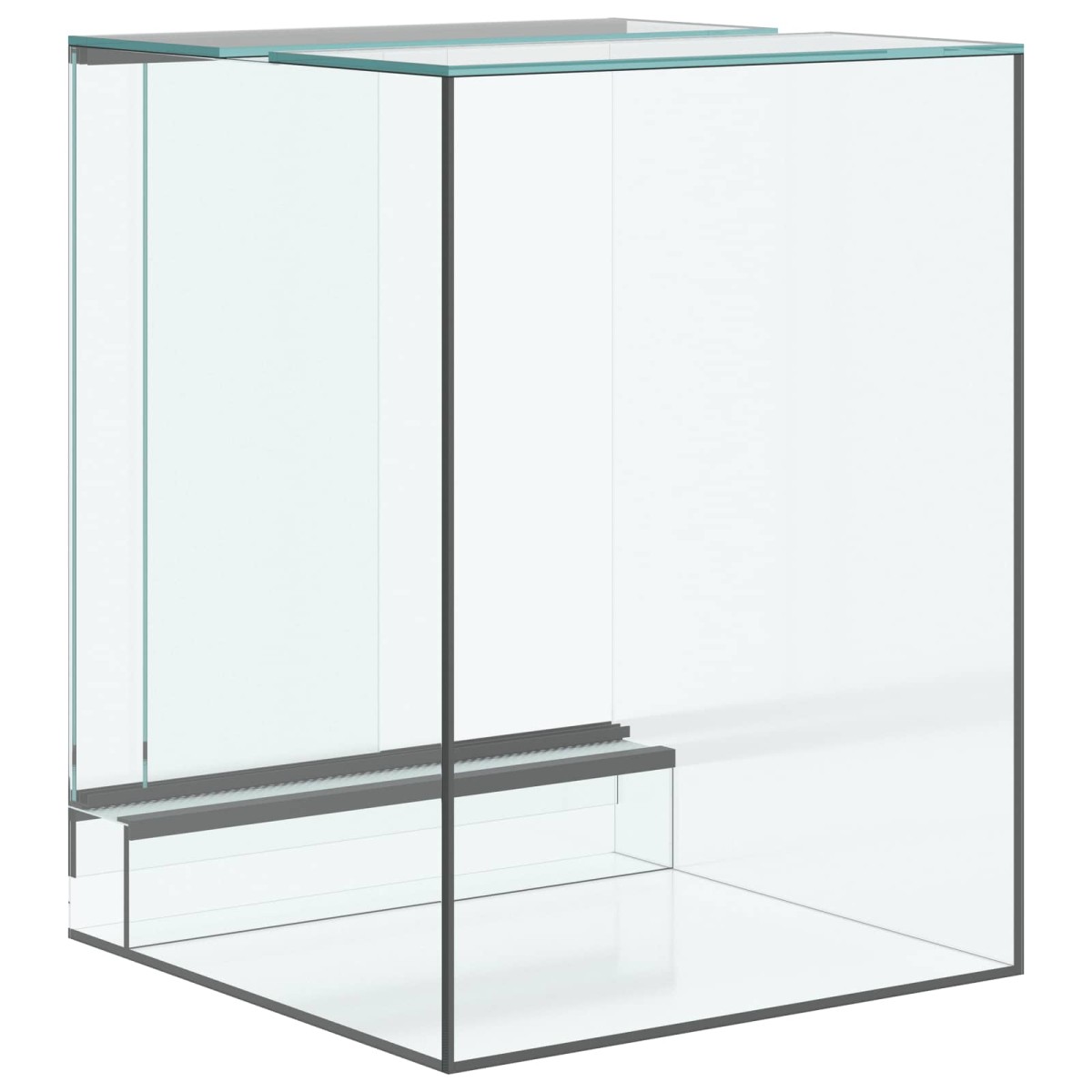 vidaXL Terrarium με αποθήκευση Διαφανές 30 x 30 x 40 cm Γυαλί