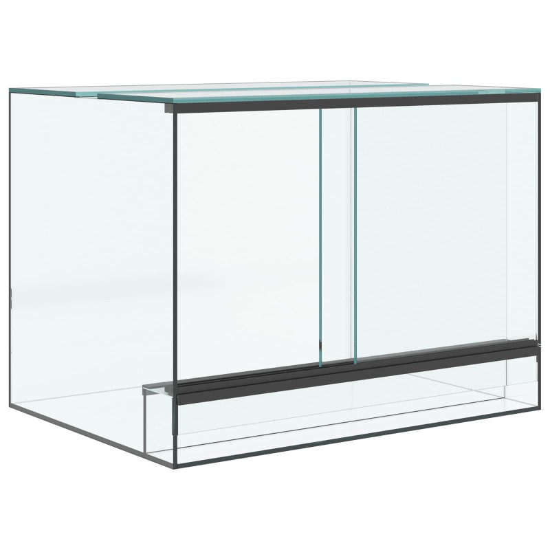 vidaXL Terrarium με αποθήκευση Διαφανές 40 x 30 x 30 εκ Γυαλί