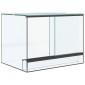 vidaXL Terrarium με αποθήκευση Διαφανές 40 x 30 x 30 εκ Γυαλί