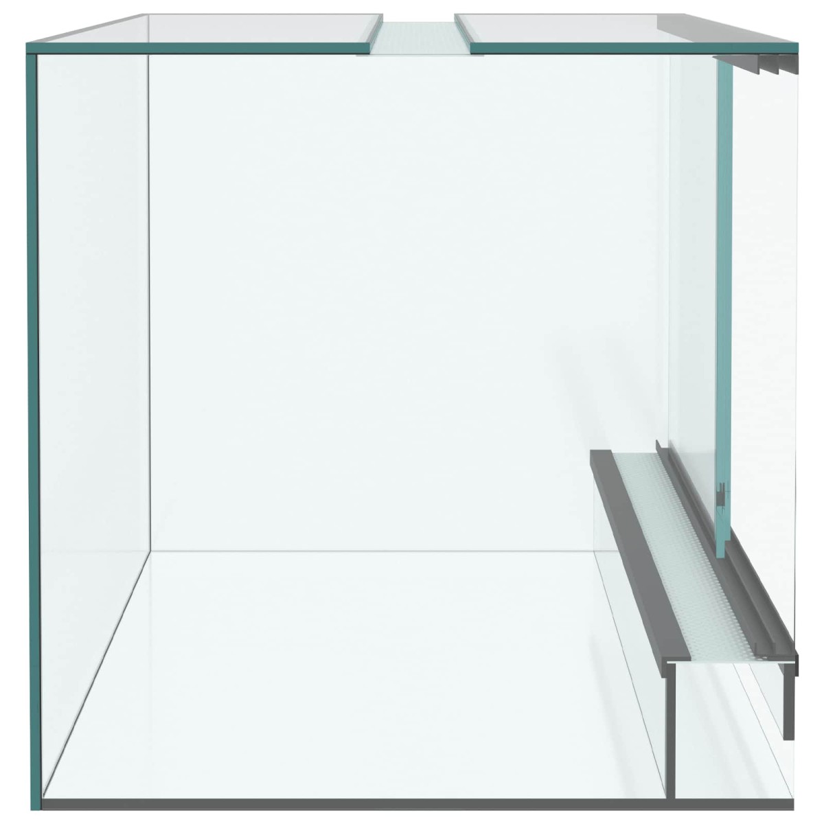 vidaXL Terrarium με αποθήκευση Διαφανές 40 x 30 x 30 εκ Γυαλί