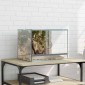 vidaXL Terrarium με αποθήκευση Διαφανές 40 x 30 x 30 εκ Γυαλί