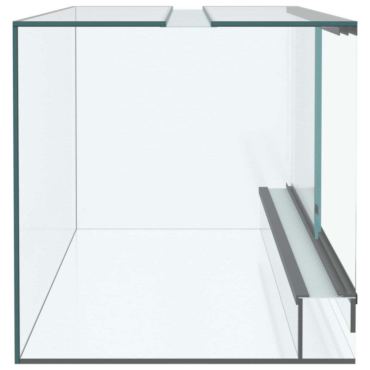 vidaXL Terrarium με αποθήκευση Διαφανές 50 x 30 x 30 εκ. Γυαλί