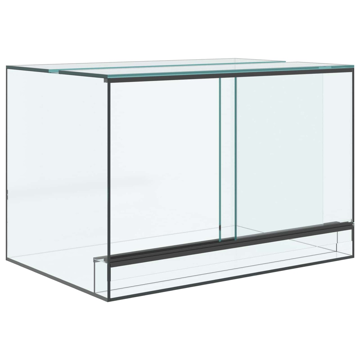 vidaXL Terrarium με αποθήκευση Διαφανές 60 x 40 x 40 εκ. Γυαλί