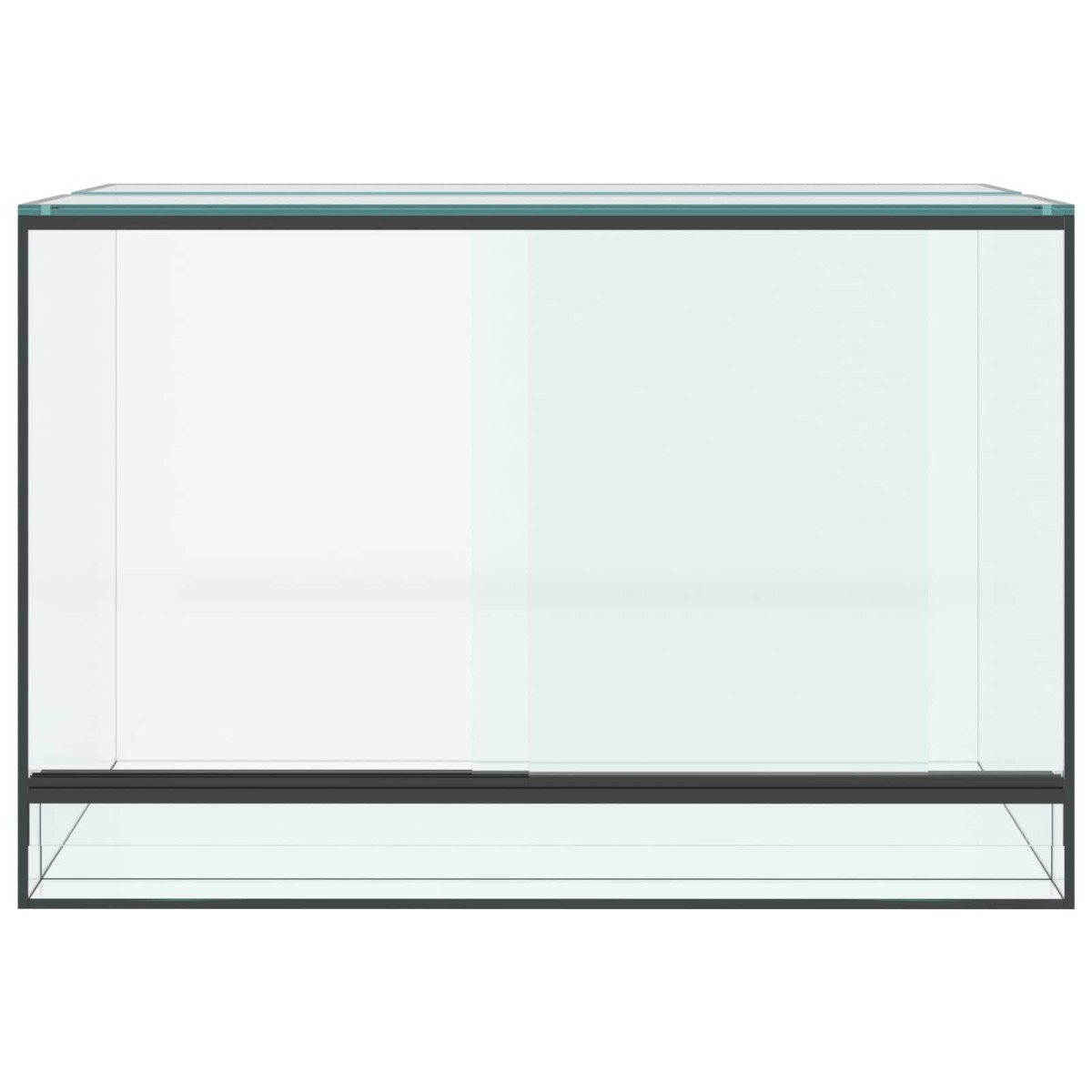 vidaXL Terrarium με αποθήκευση Διαφανές 60 x 40 x 40 εκ. Γυαλί