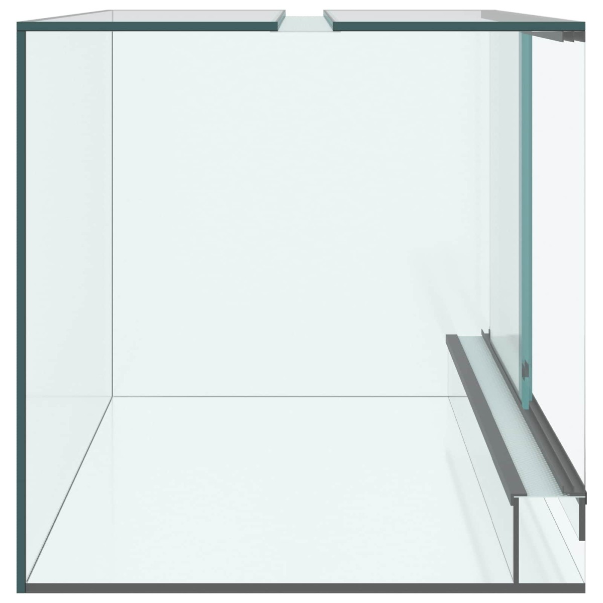 vidaXL Terrarium με αποθήκευση Διαφανές 60 x 40 x 40 εκ. Γυαλί