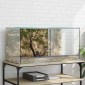 vidaXL Terrarium με αποθήκευση Διαφανές 80 x 40 x 40 cm Γυαλί