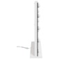 vidaXL Καθρέφτης Vanity LED Λευκό 50 x 10 x 44 εκ Γυαλί και Χάλυβας