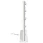 vidaXL Καθρέφτης Vanity LED Λευκό 58 x 10 x 47 εκ Γυαλί και Χάλυβας