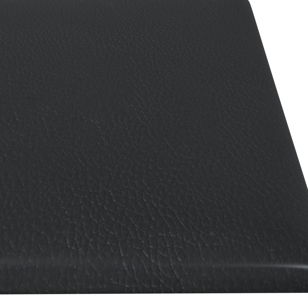 vidaXL Κεφαλάρι Τοίχου 12 τμχ. 60 x 15 cm Μαύρο ύφασμα