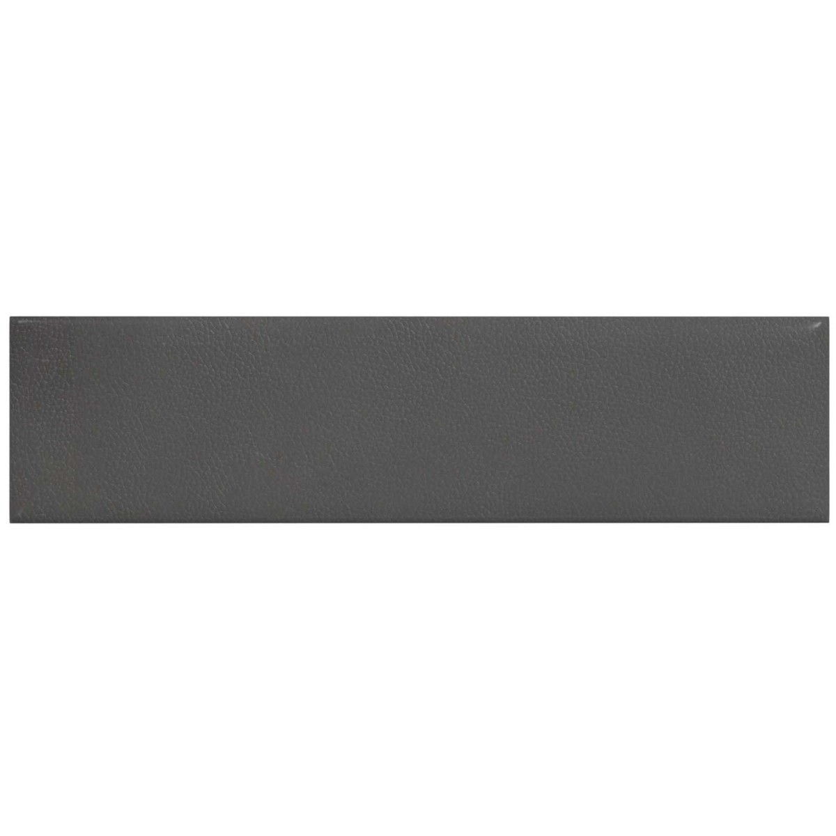 vidaXL Κεφαλάρι Τοίχου 12 τμχ. 60 x 15 cm Γκρι ύφασμα